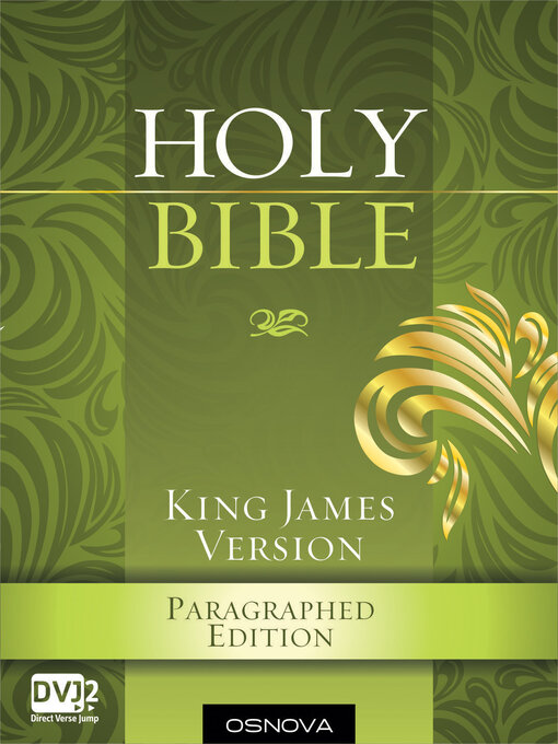 Cover image for Bible: King James Version